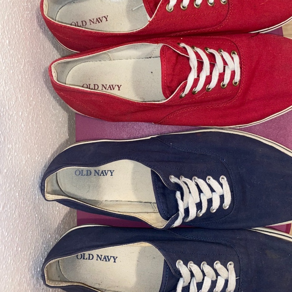 Converse high tops/low tops & Old Navy style vans